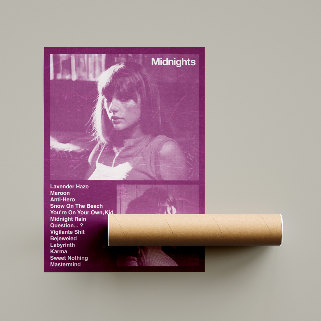 Taylor Swift Midnights Poster