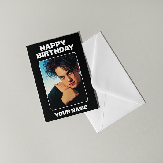 The Cure Personalised Birthday Card