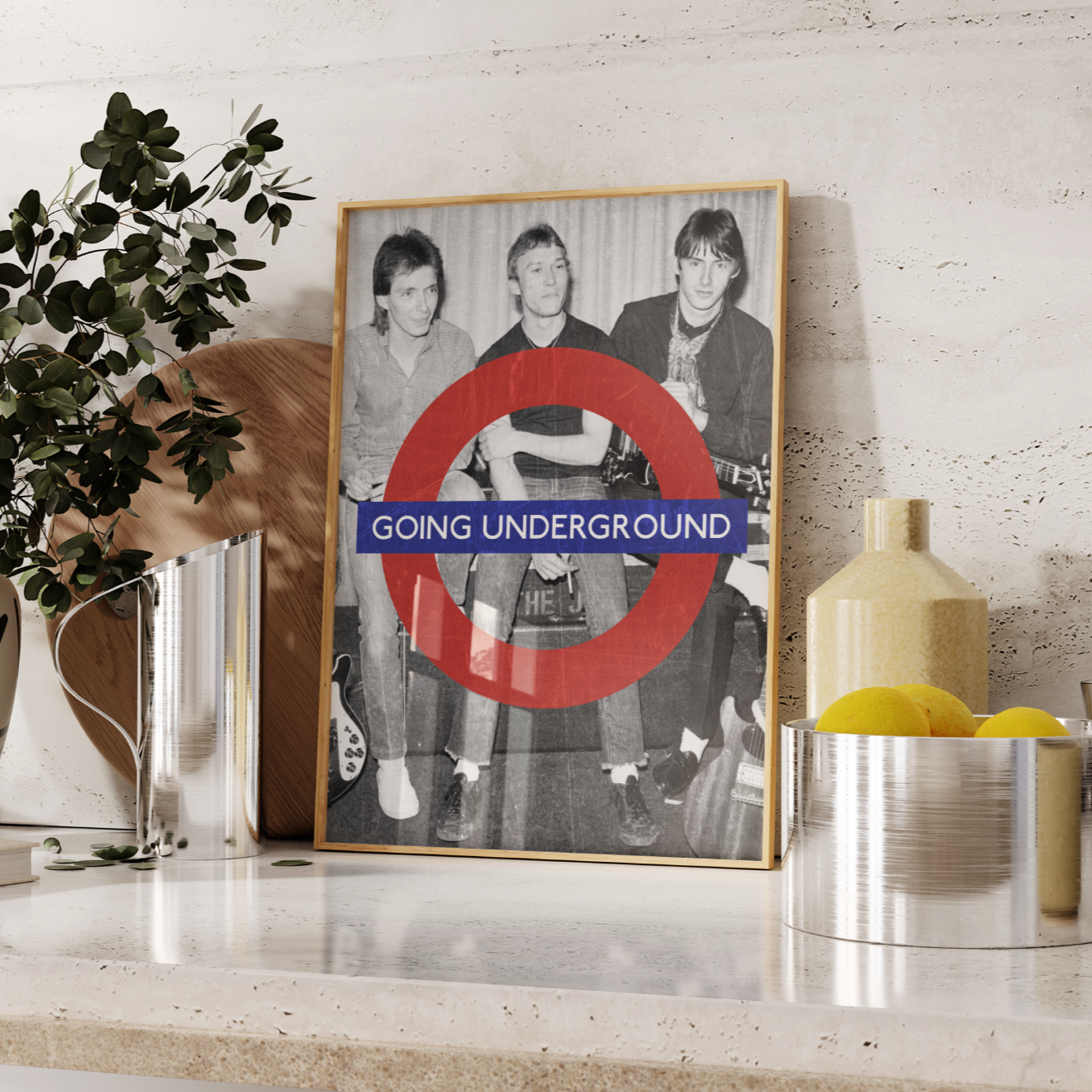 The Jam Going Underground Poster