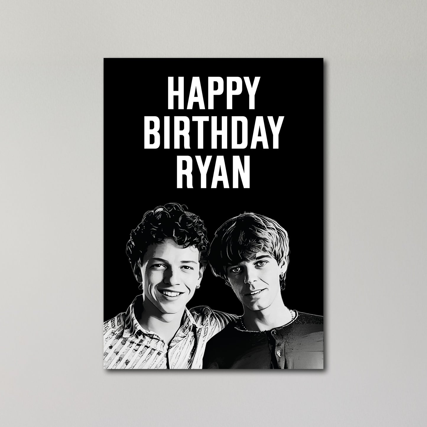 The La's Personalised Birthday Card