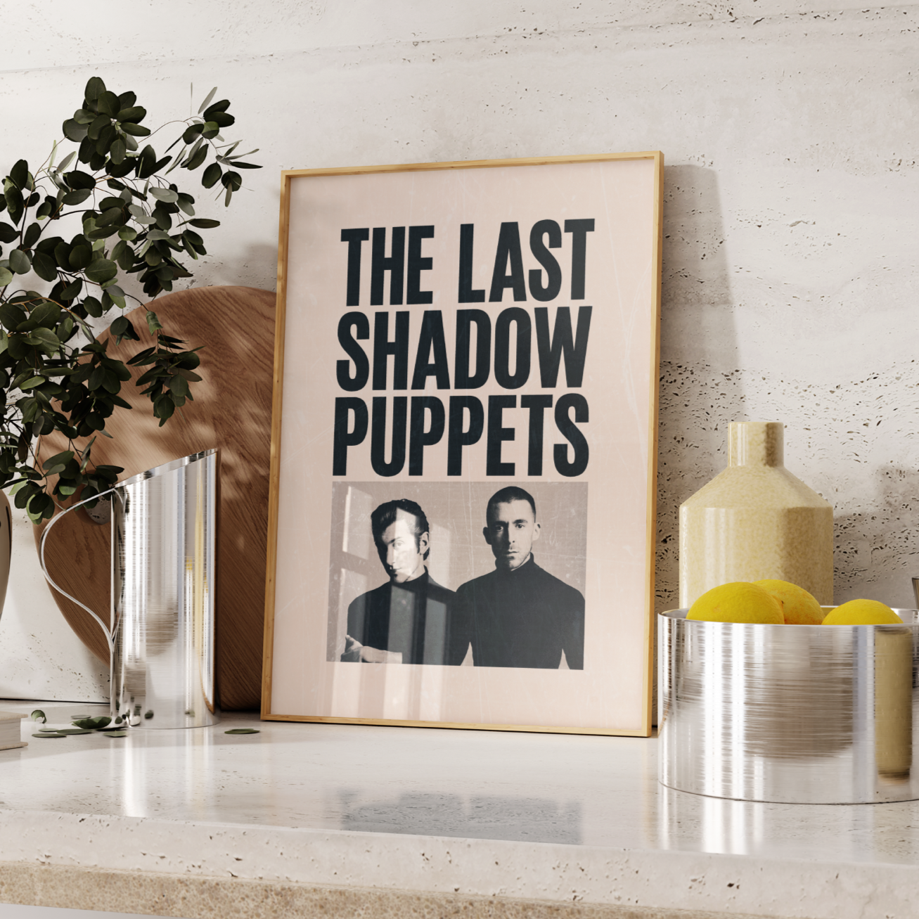 The Last Shadow Puppets Band Poster