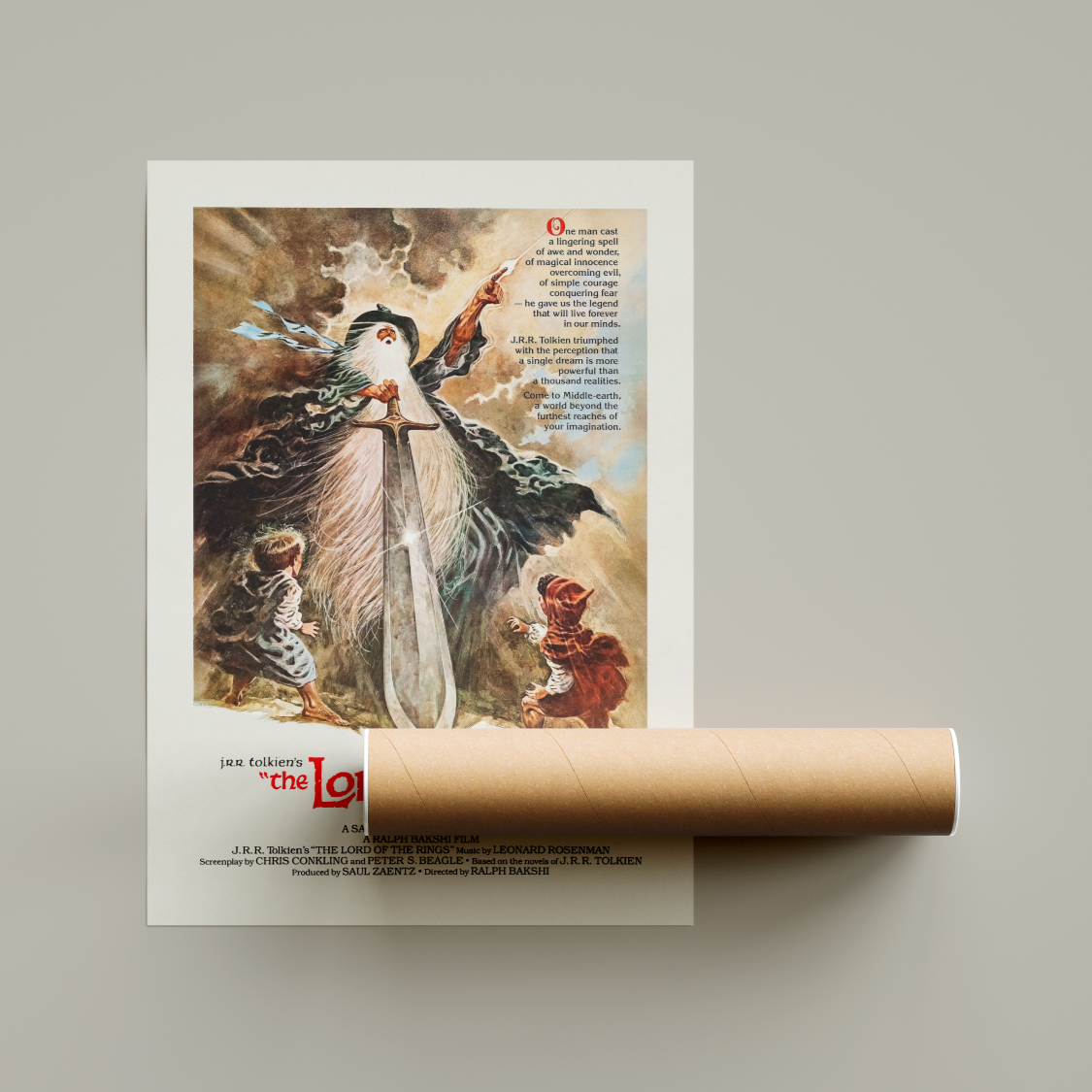 The Lord Of The Rings Movie Poster