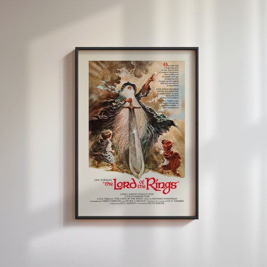 The Lord Of The Rings Movie Poster