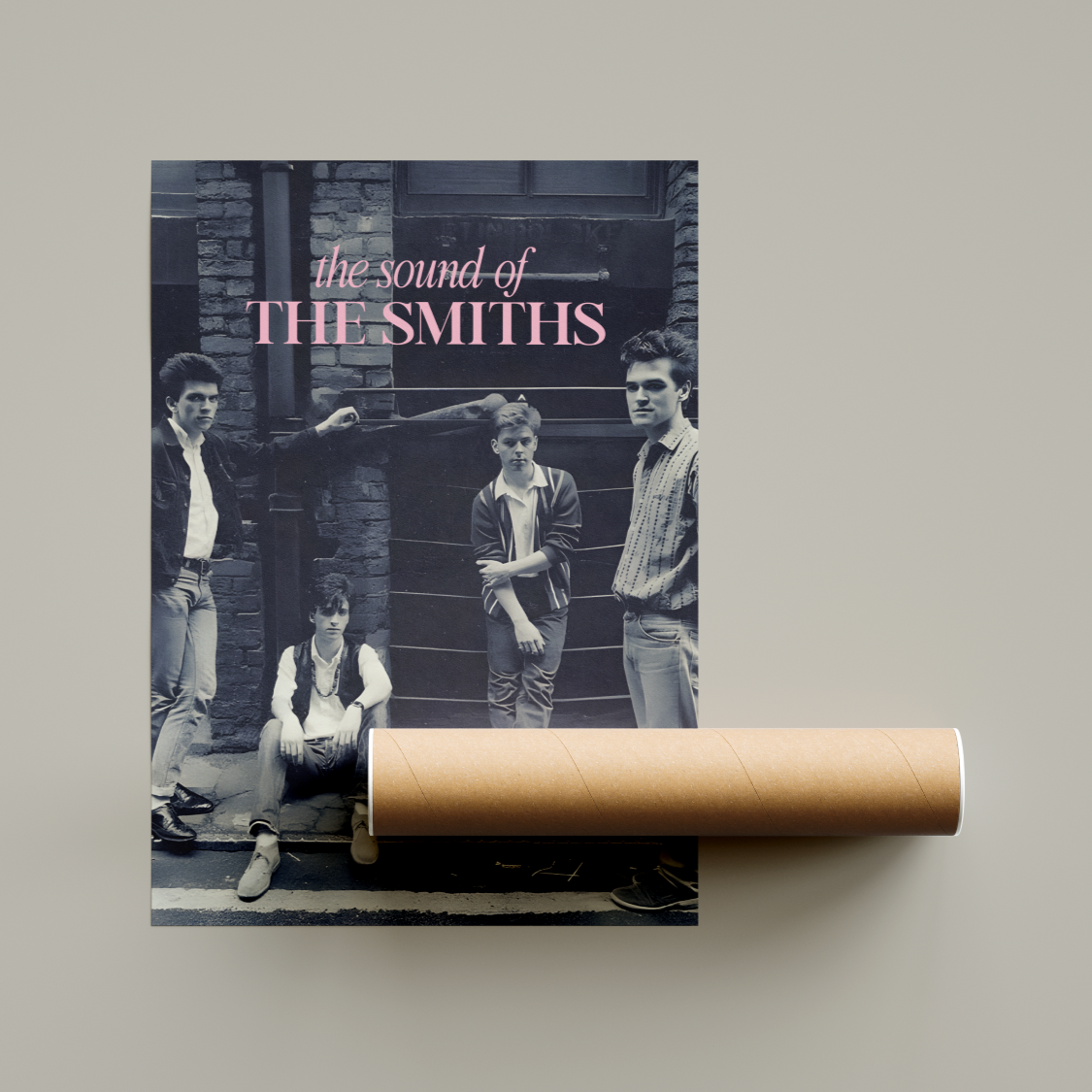 The Smiths Band Poster