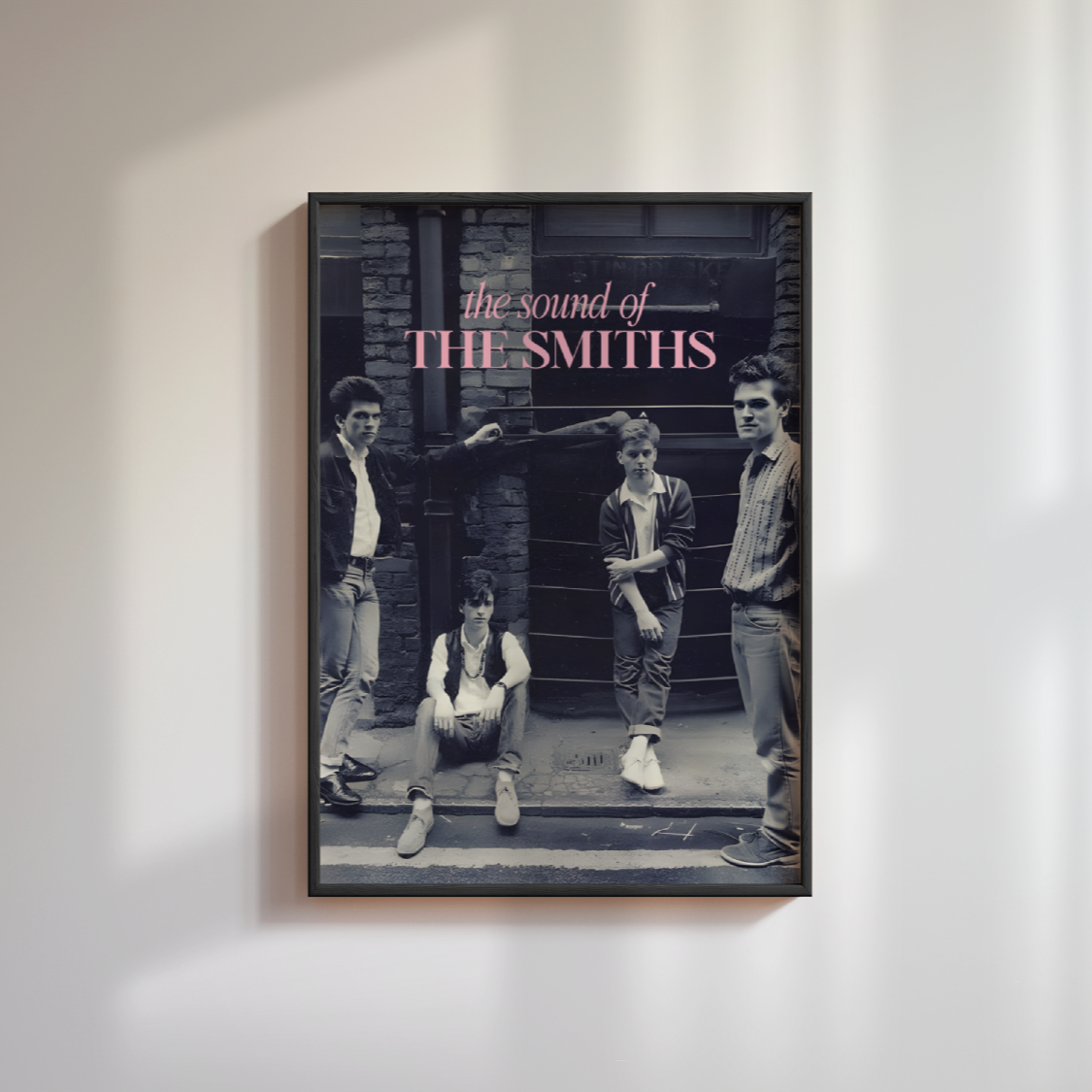 The Smiths Band Poster