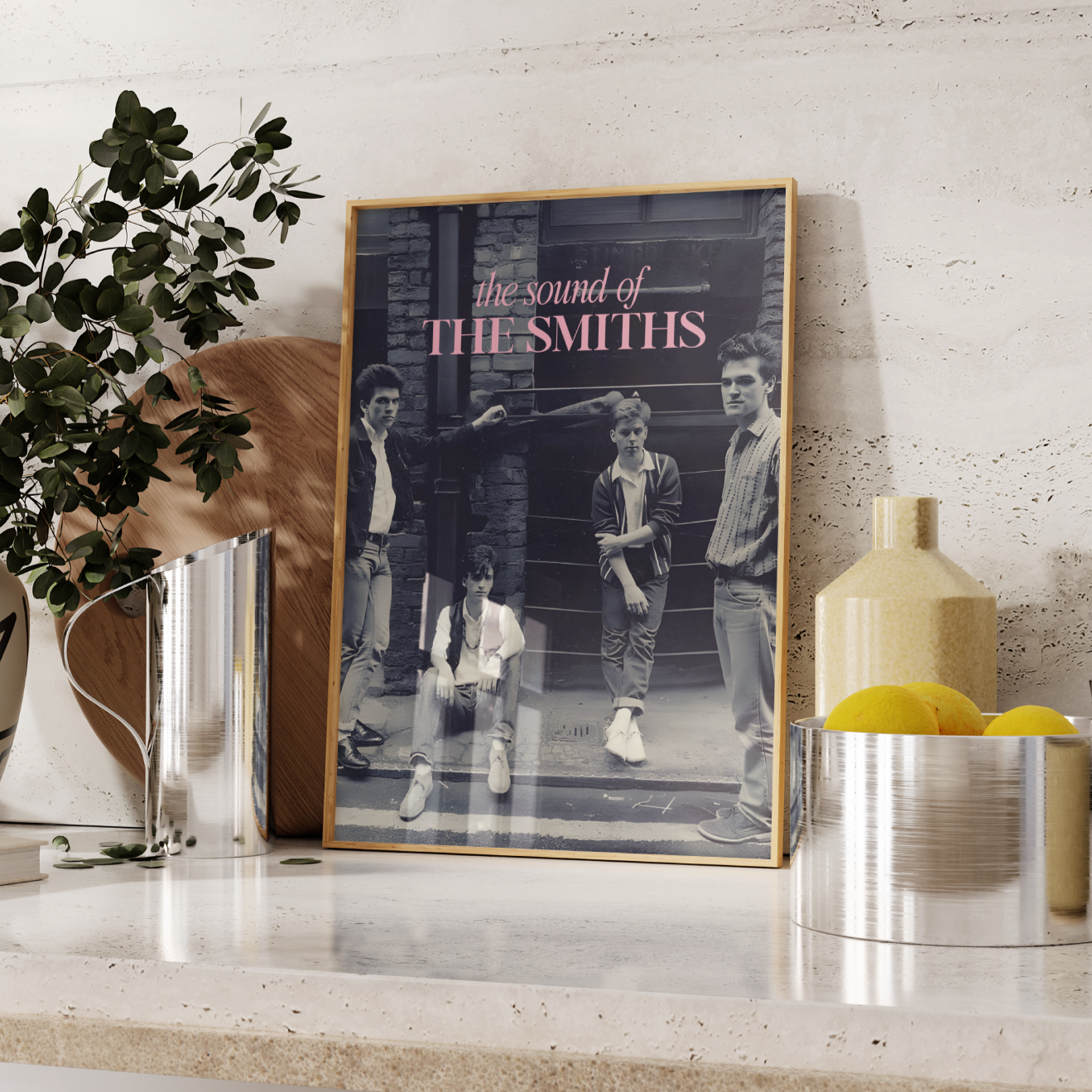 The Smiths Band Poster