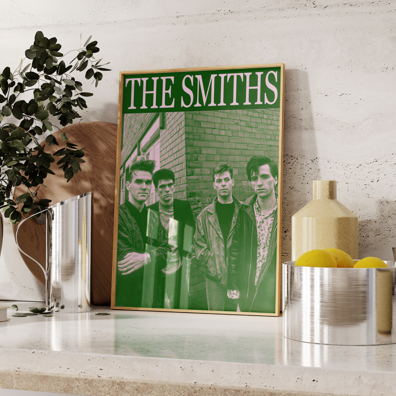 The Smiths Band Poster