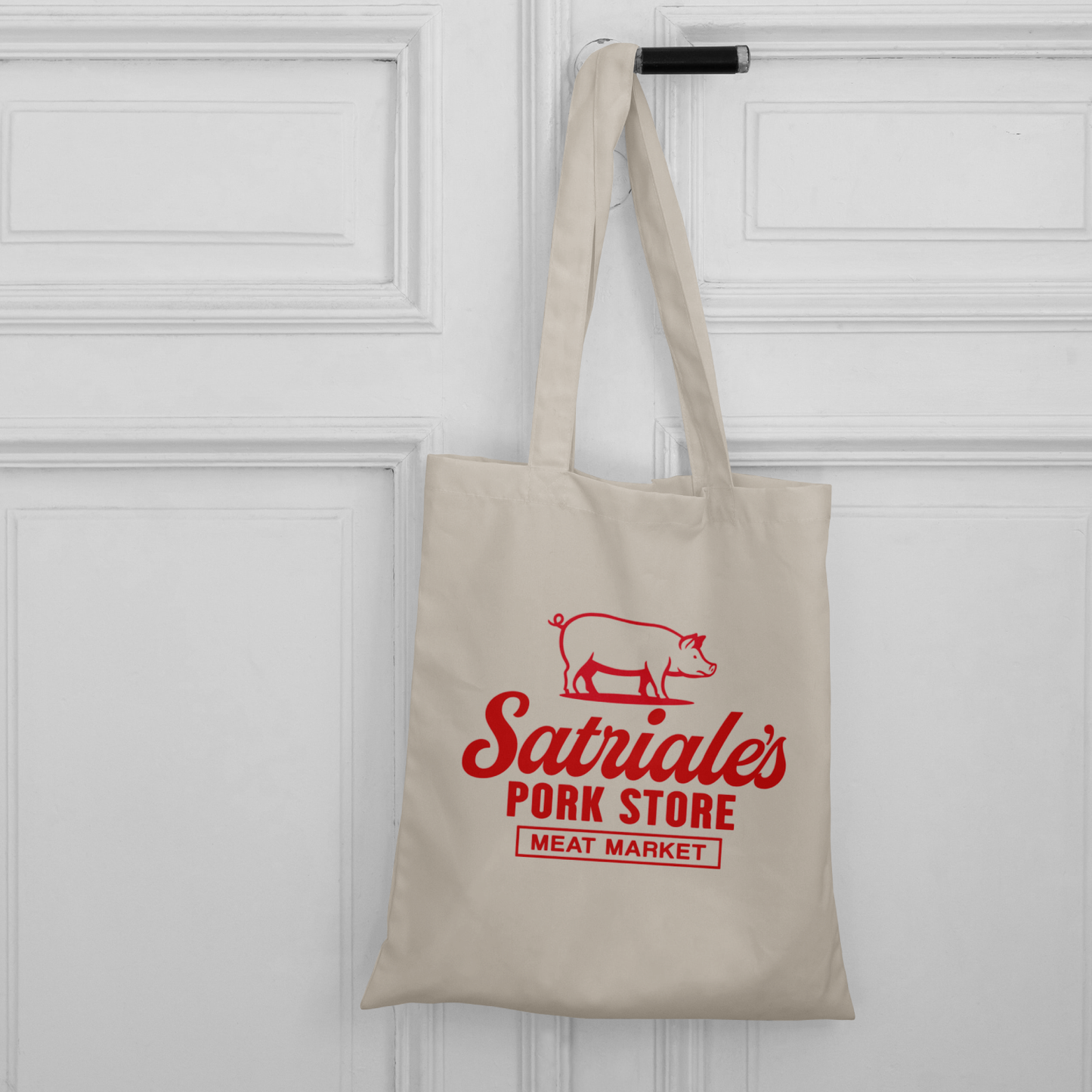 The Sopranos Satriales Pork Store Tote Bag