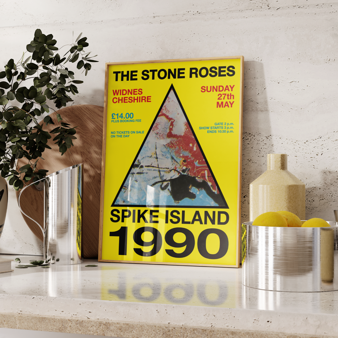 The Stone Roses Spike Island Poster UK