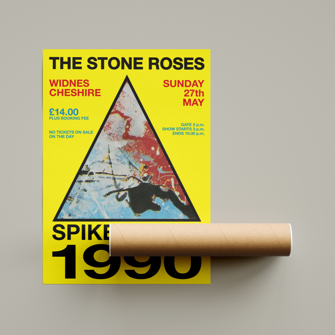 The Stone Roses Spike Island Poster United Kingdom