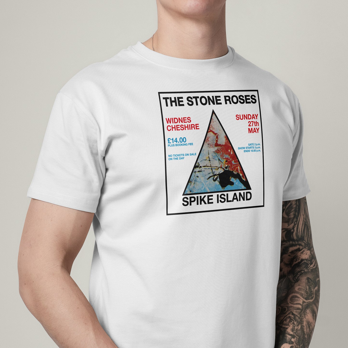The Stone Roses Spike Island T-Shirt United Kingdom