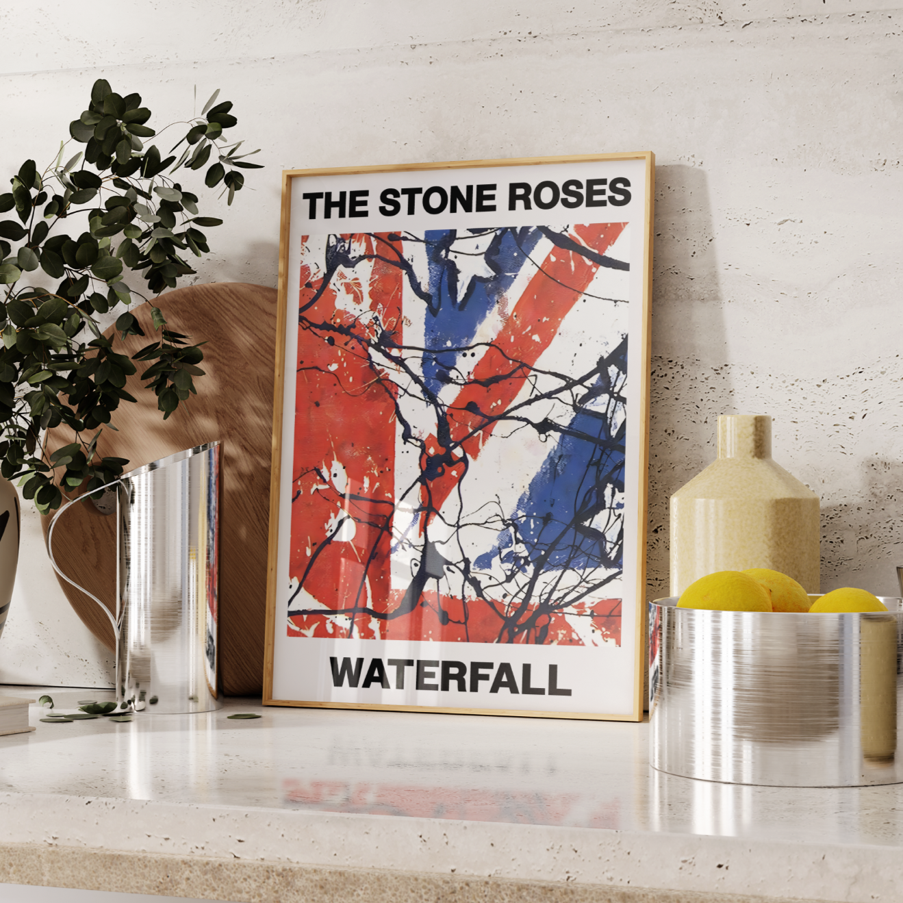 The Stone Roses Waterfall Poster UK
