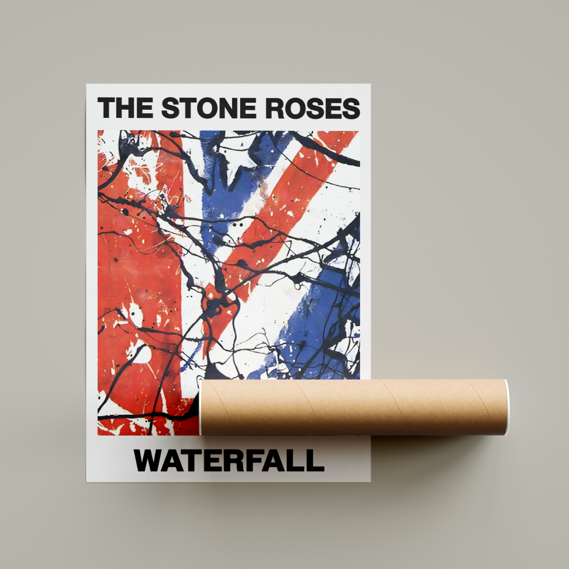 The Stone Roses Waterfall Poster United Kingdom