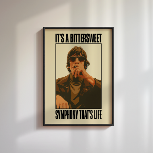 The Verve Bitter Sweet Symphony Poster