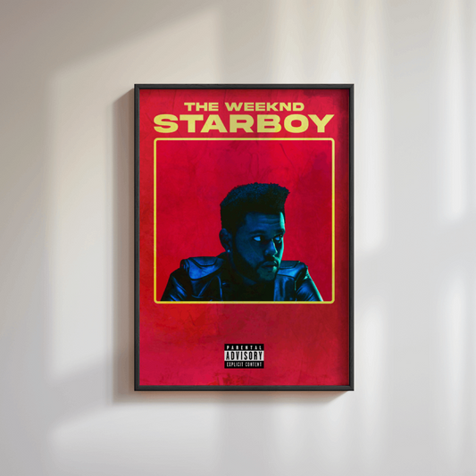 The Weeknd Starboy Poster
