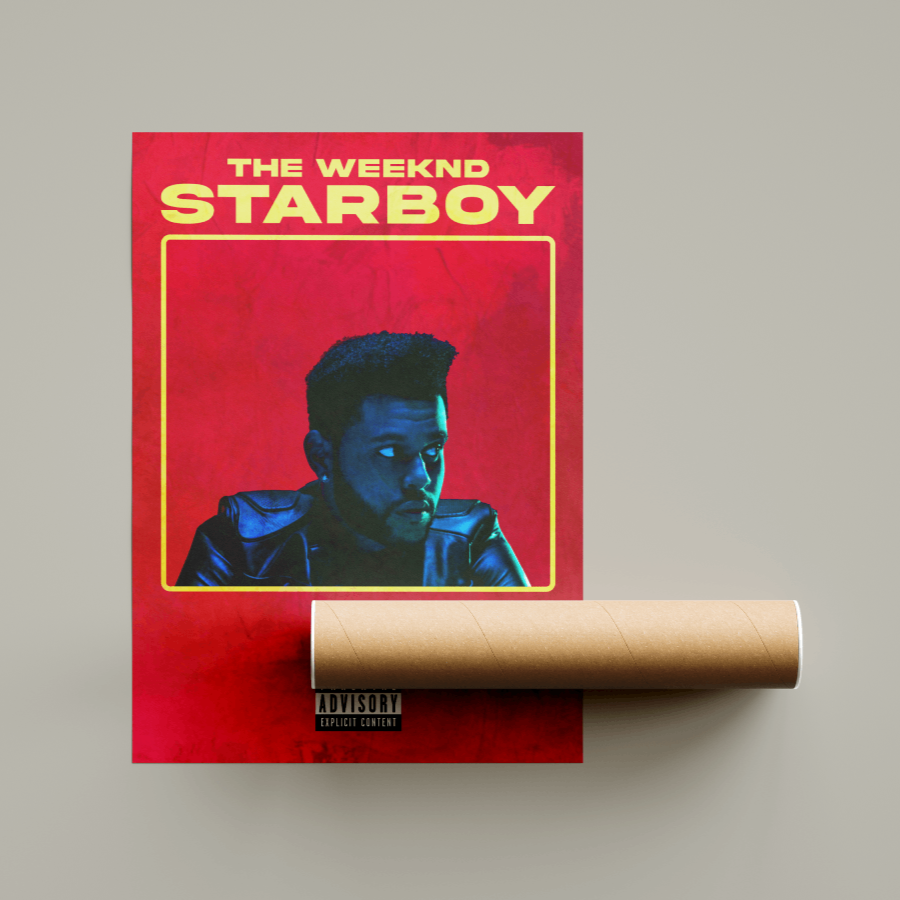 The Weeknd Starboy Poster