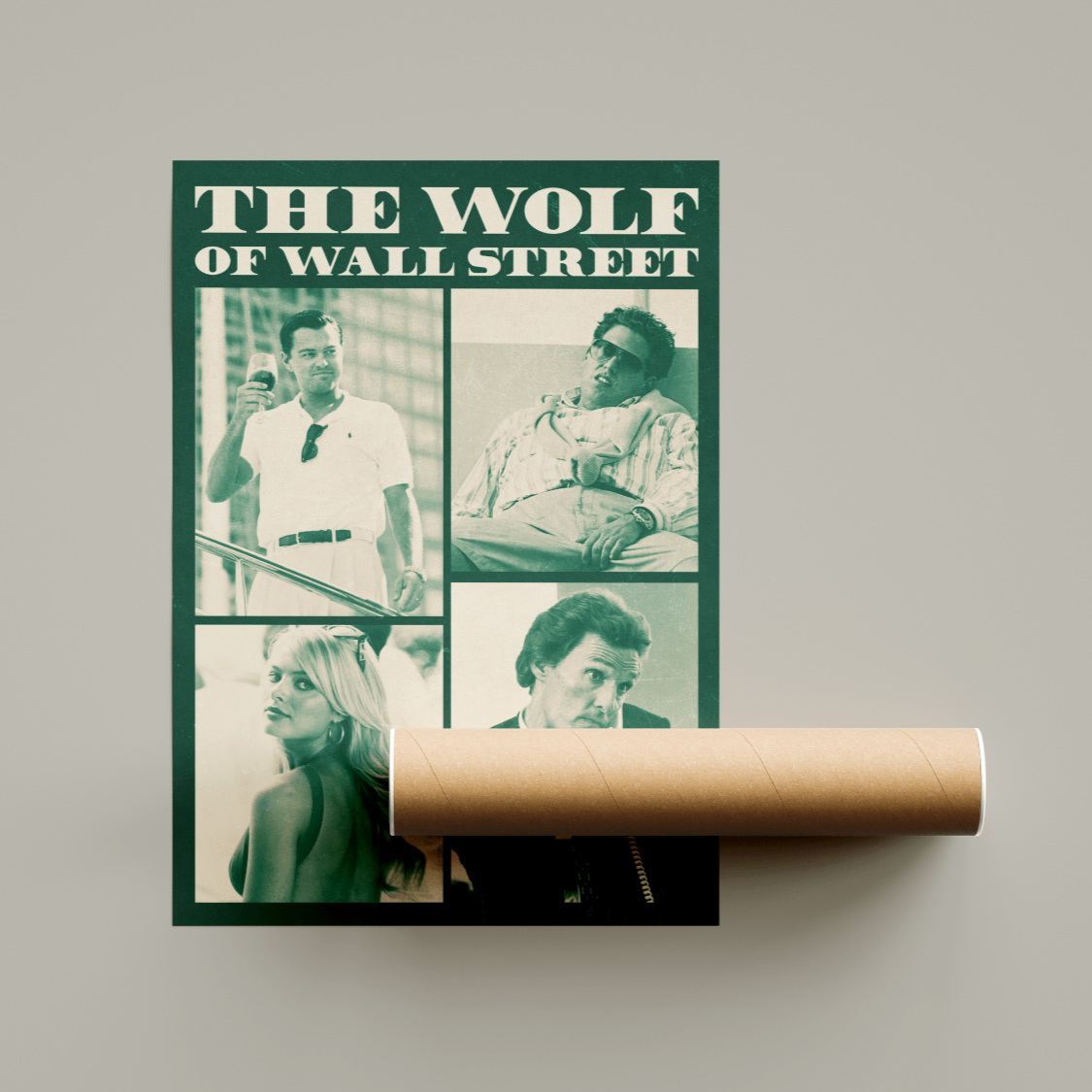 Wolf Of Wall Street Movie Poster