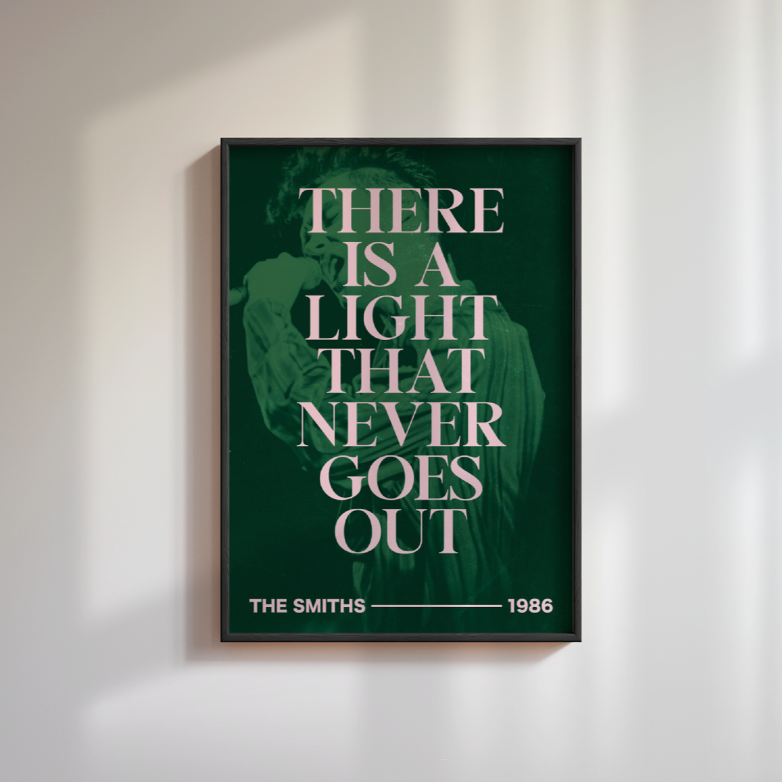 The Smiths There Is A Light That Never Goes Out Lyrics Print