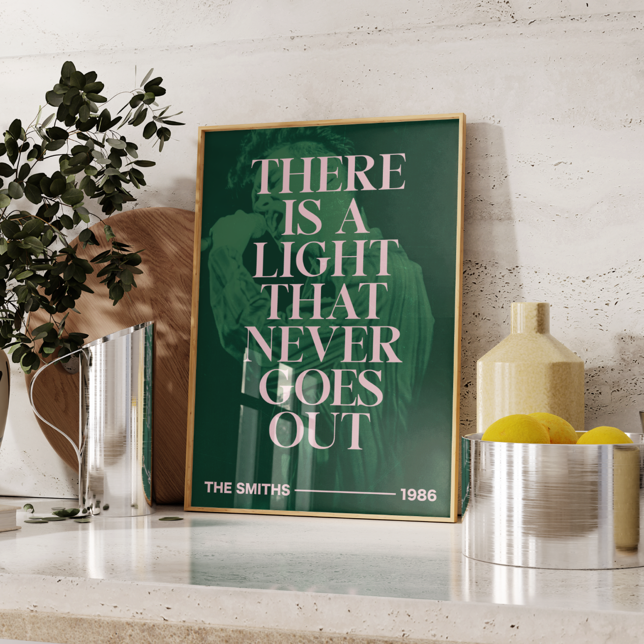 The Smiths Lyrics Poster