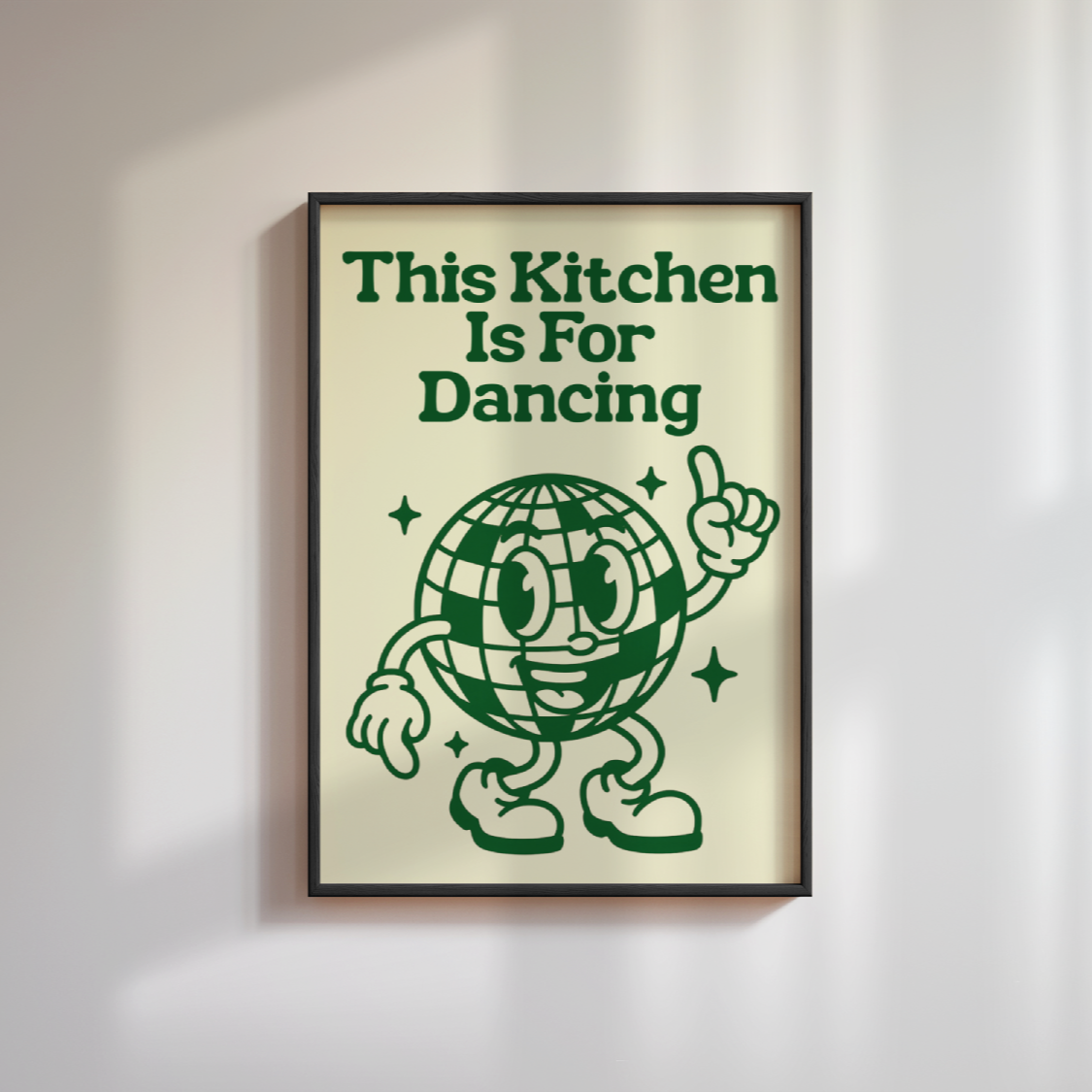 This Kitchen Is For Dancing Poster