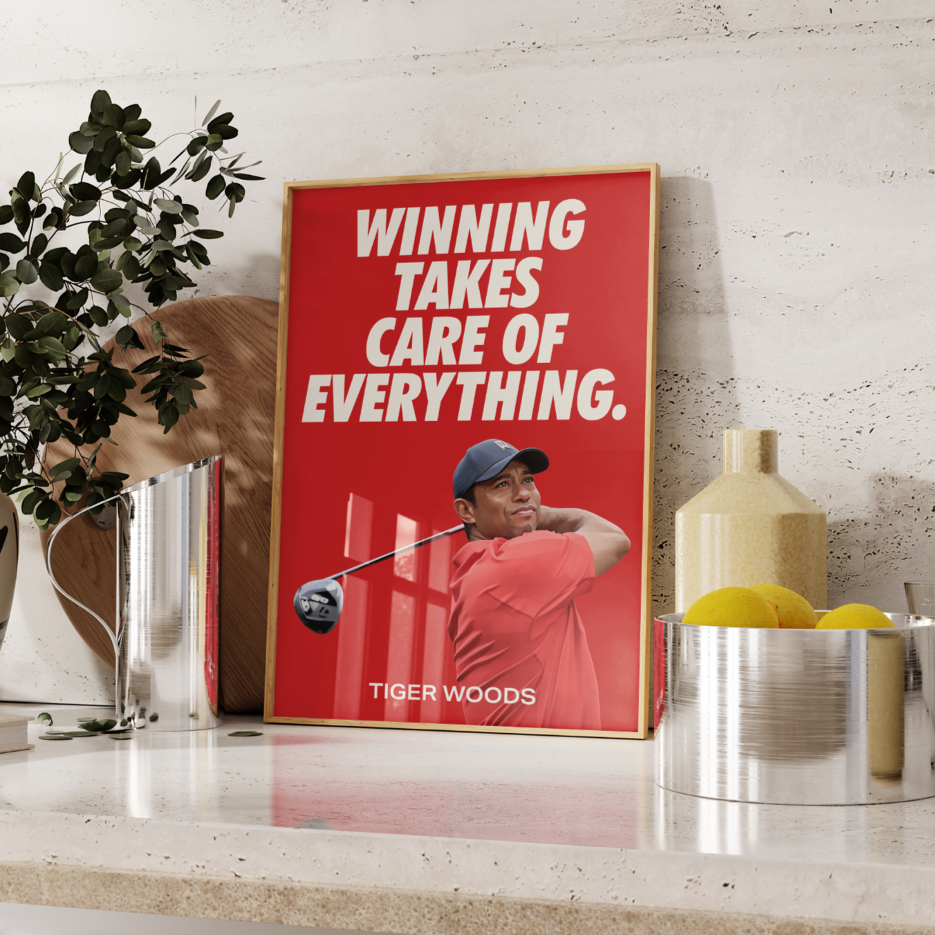Tiger Woods Poster UK