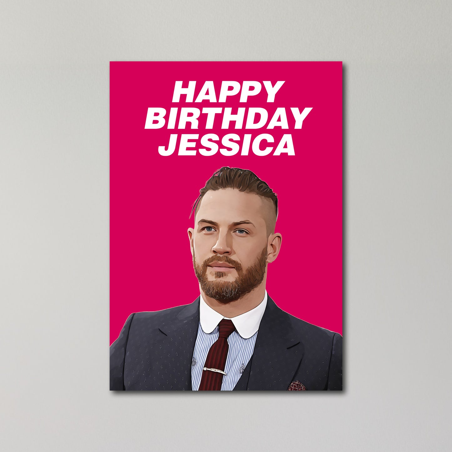 Tom Hardy Personalised Birthday Card United Kingdom