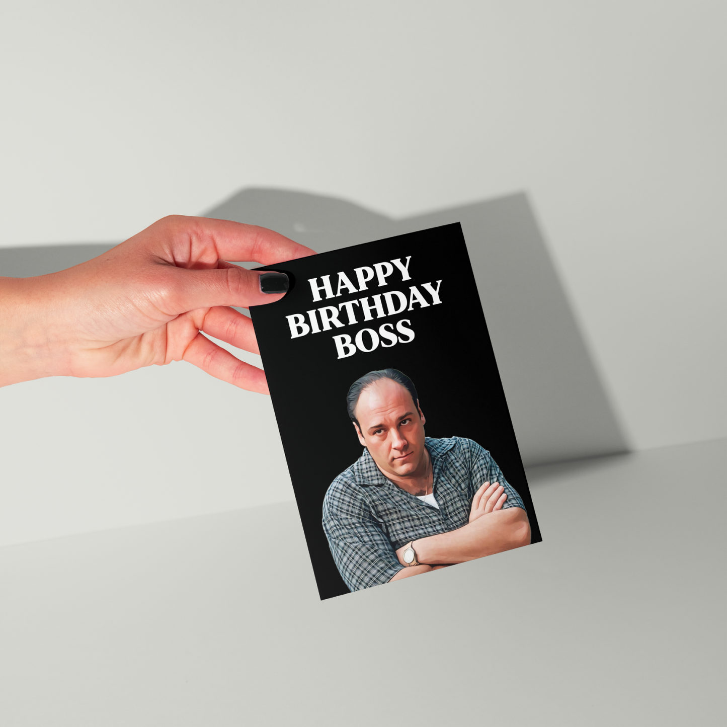 Tony Soprano Birthday Card