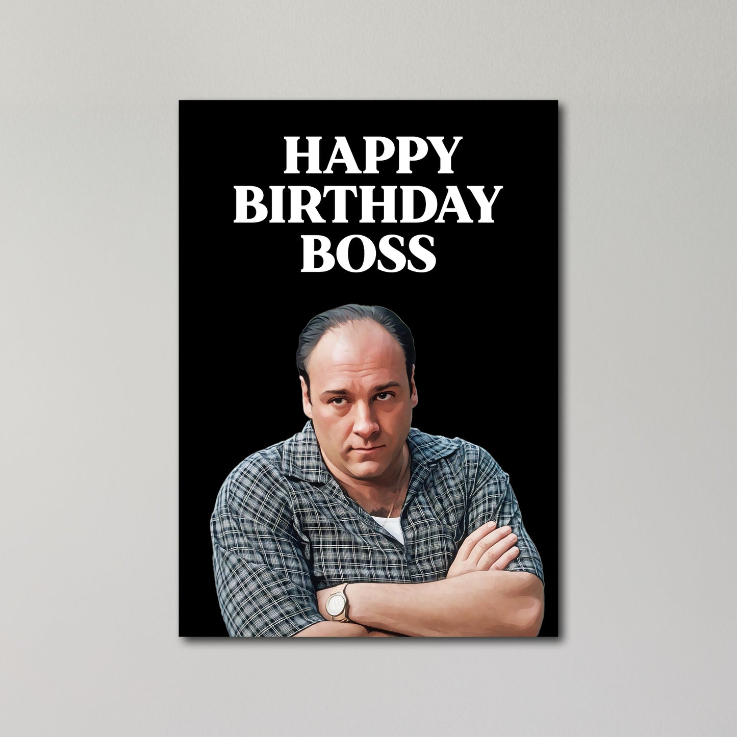 Tony Soprano Birthday Card