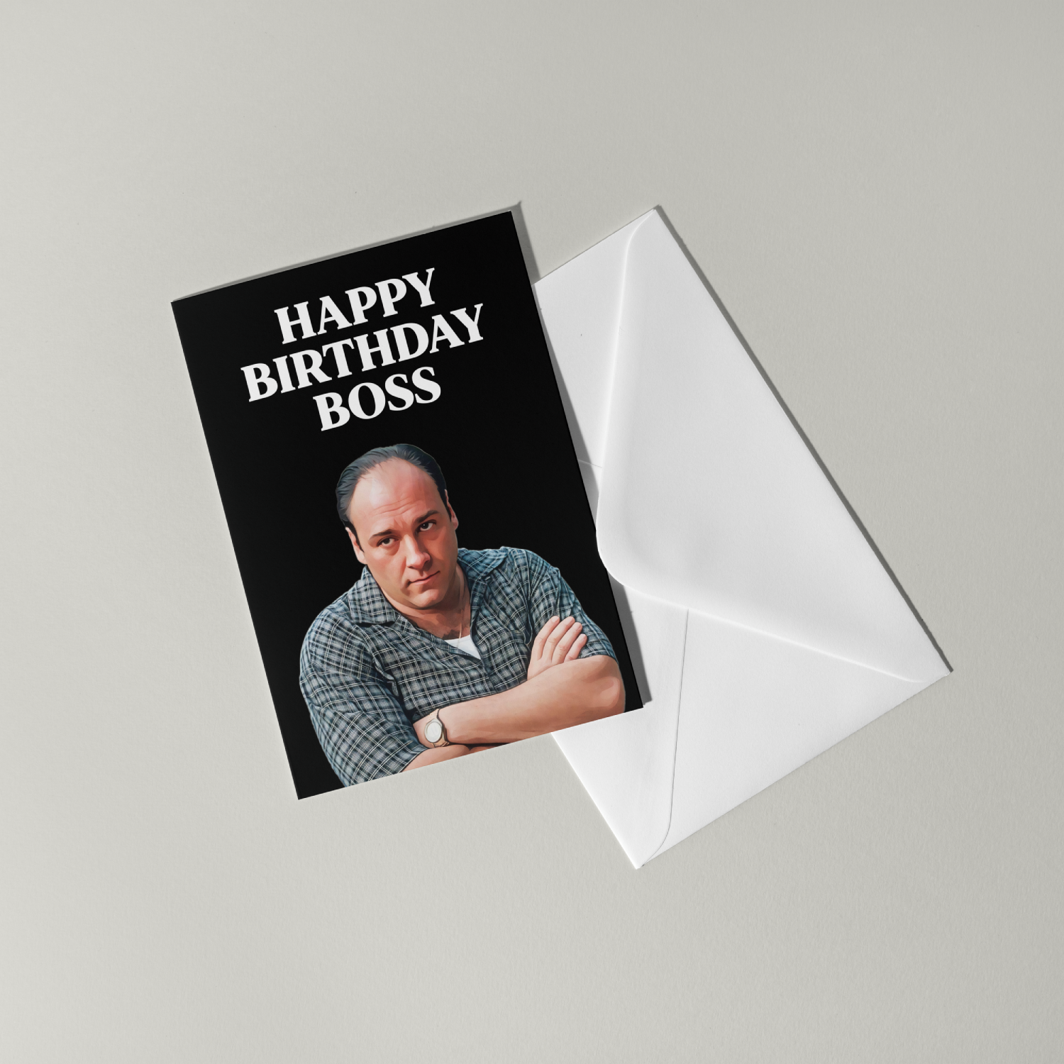 Tony Soprano Birthday Card