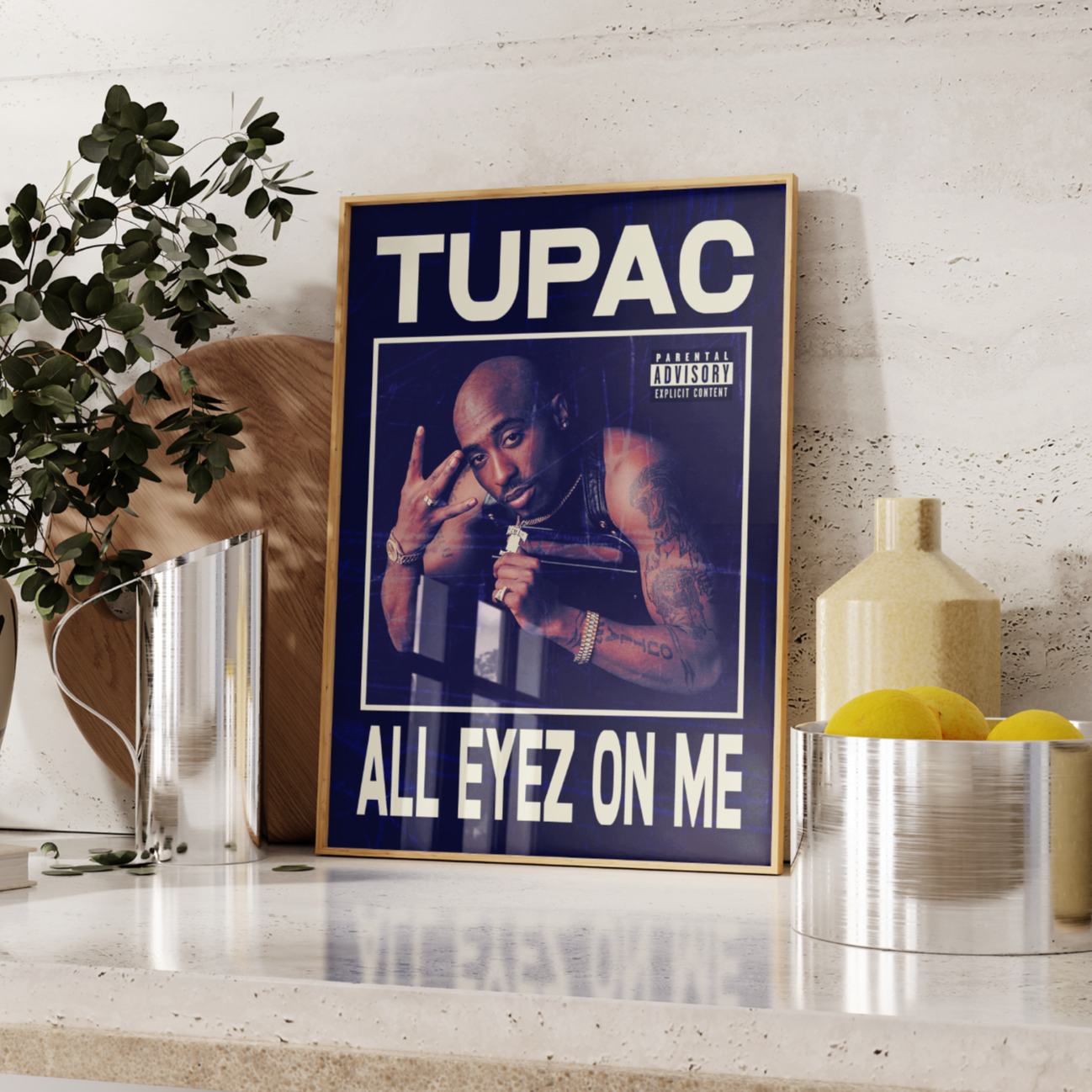 Tupac All Eyes On Me Poster