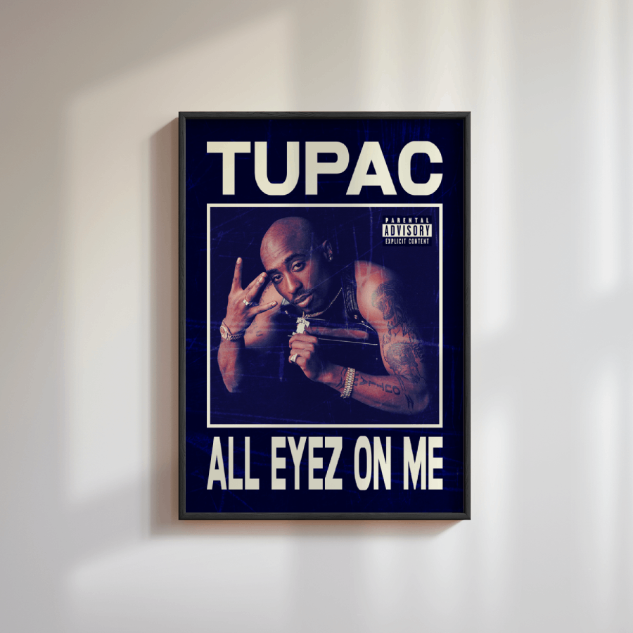 Tupac All Eyez On Me Poster