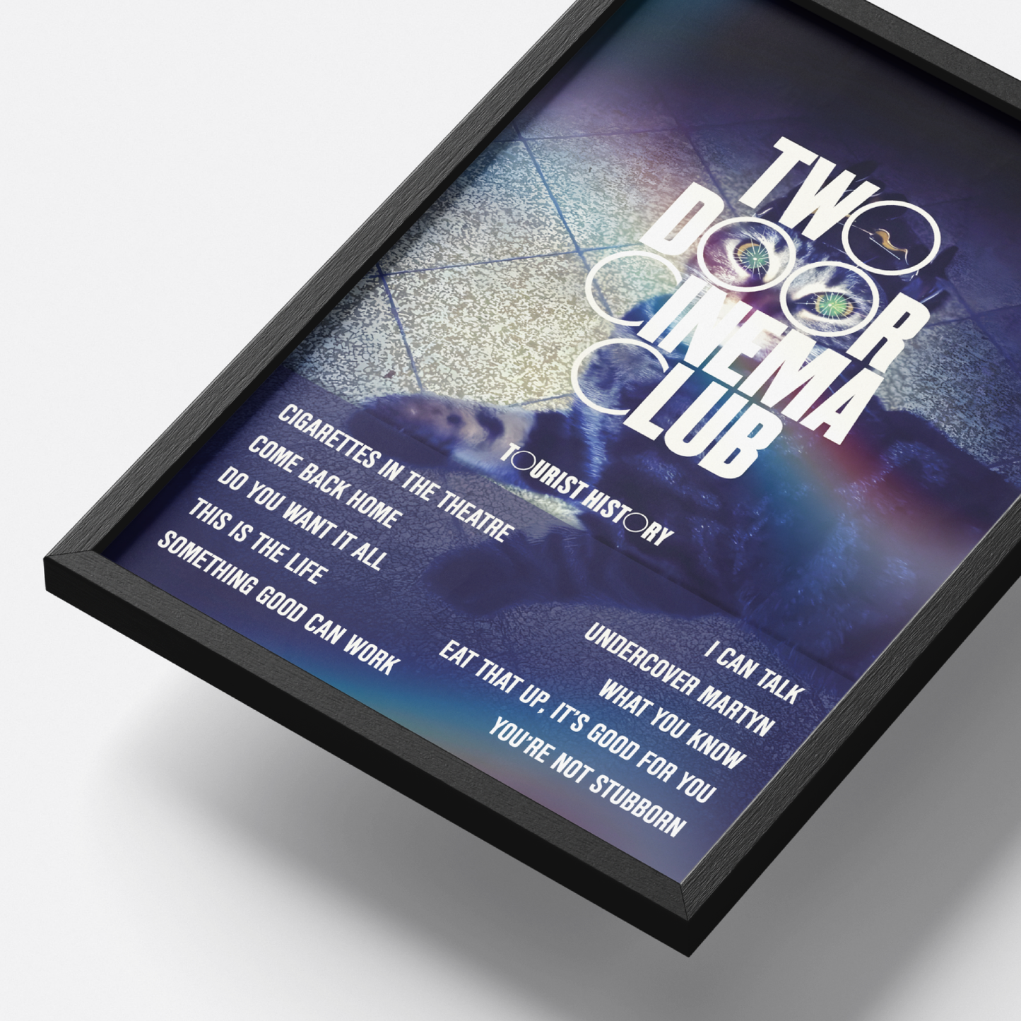 Two Door Cinema Club Tourist History Album Poster