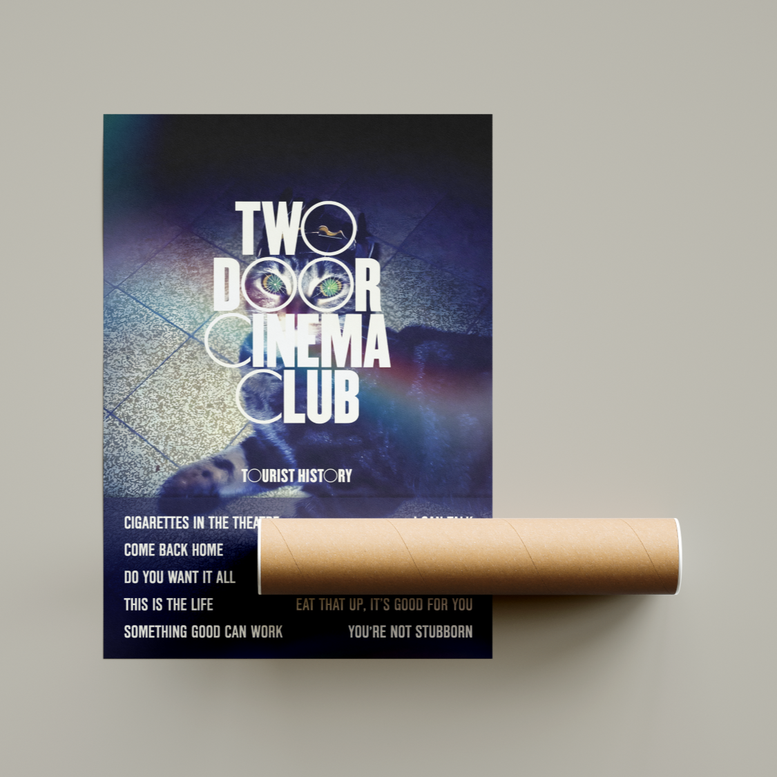 Two Door Cinema Club Tourist History Album Poster