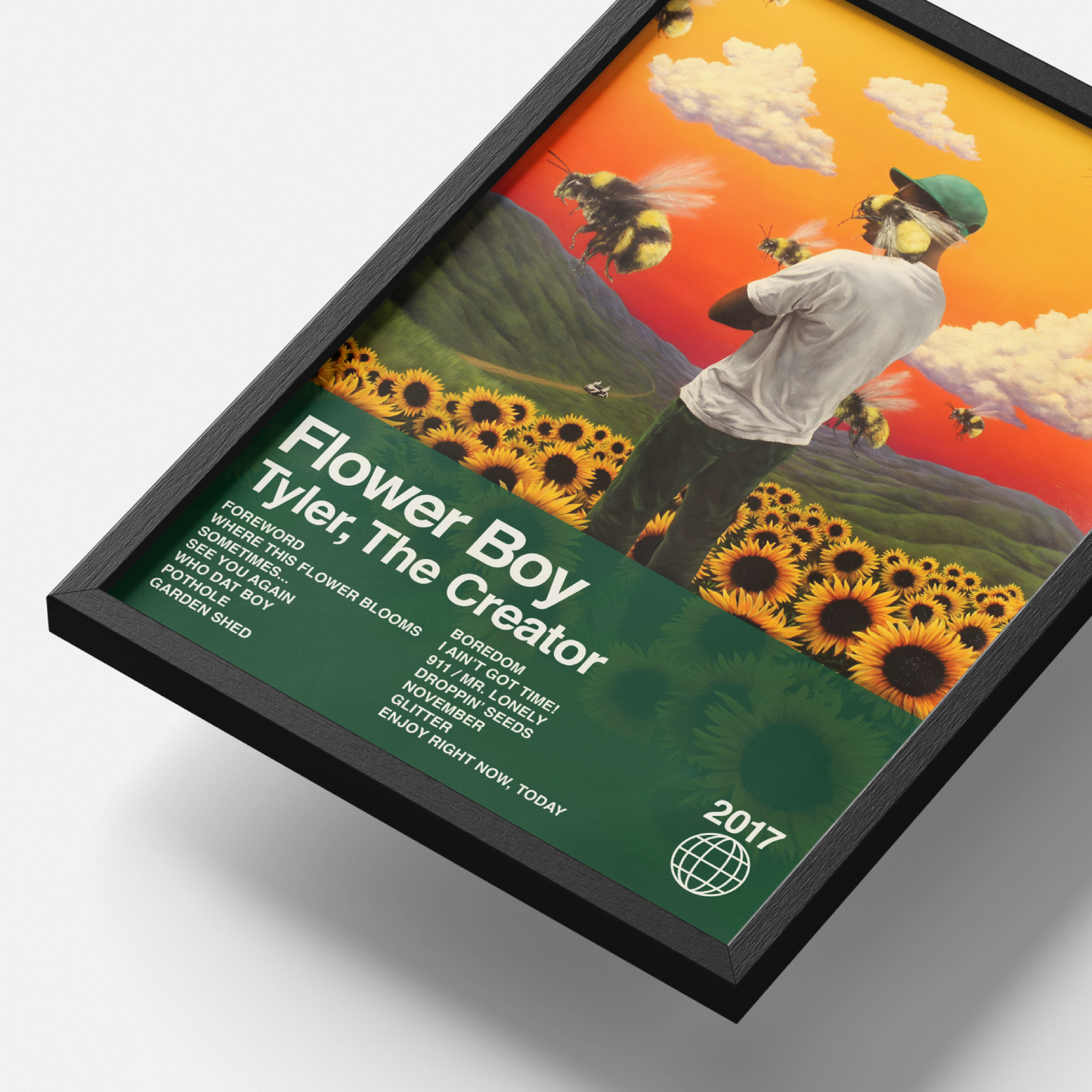Tyler The Creator Flower Boy Album Poster