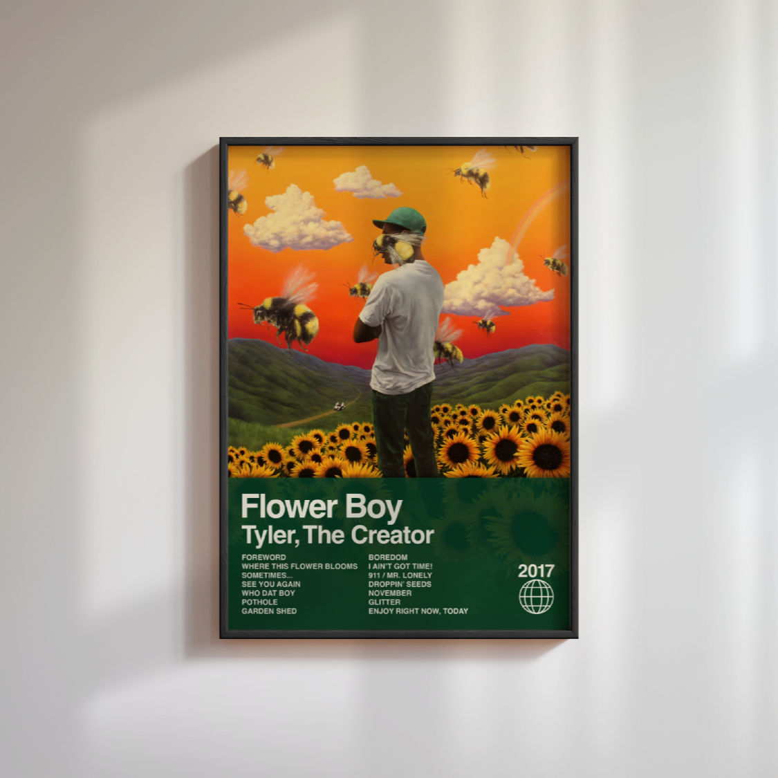 Tyler The Creator Flower Boy Album Poster