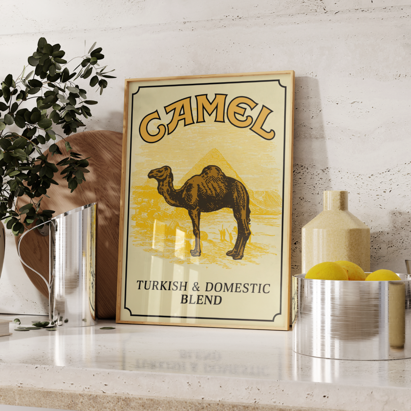 Vintage Camel Poster UK