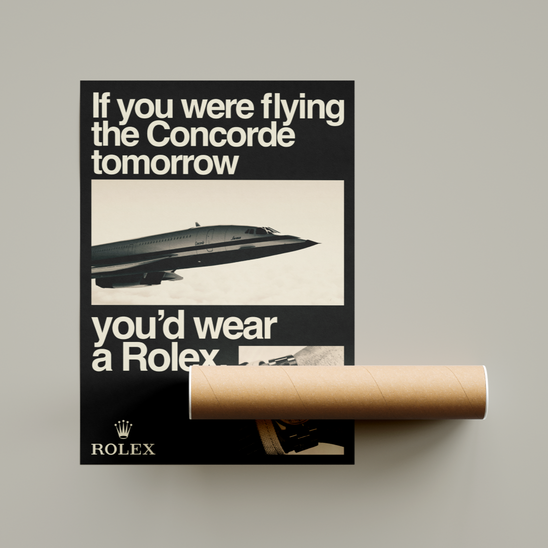 Vintage Rolex Poster