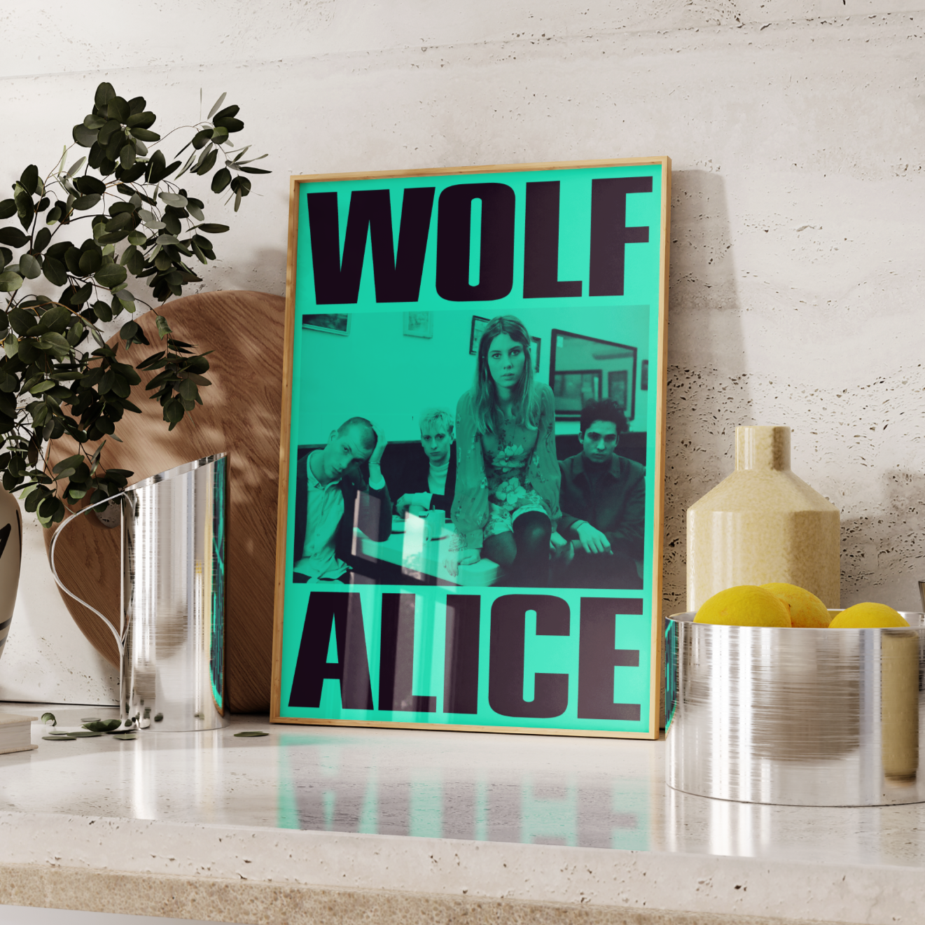 Wolf Alice Band Poster UK