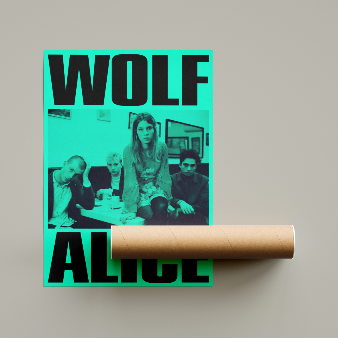 Wolf Alice Band Poster United Kingdom