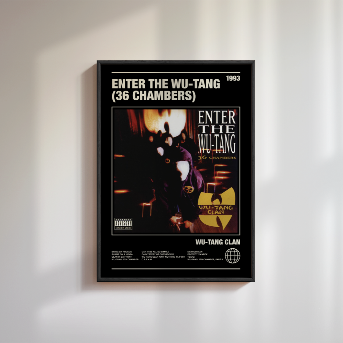 Wu-Tang Clan Album Poster