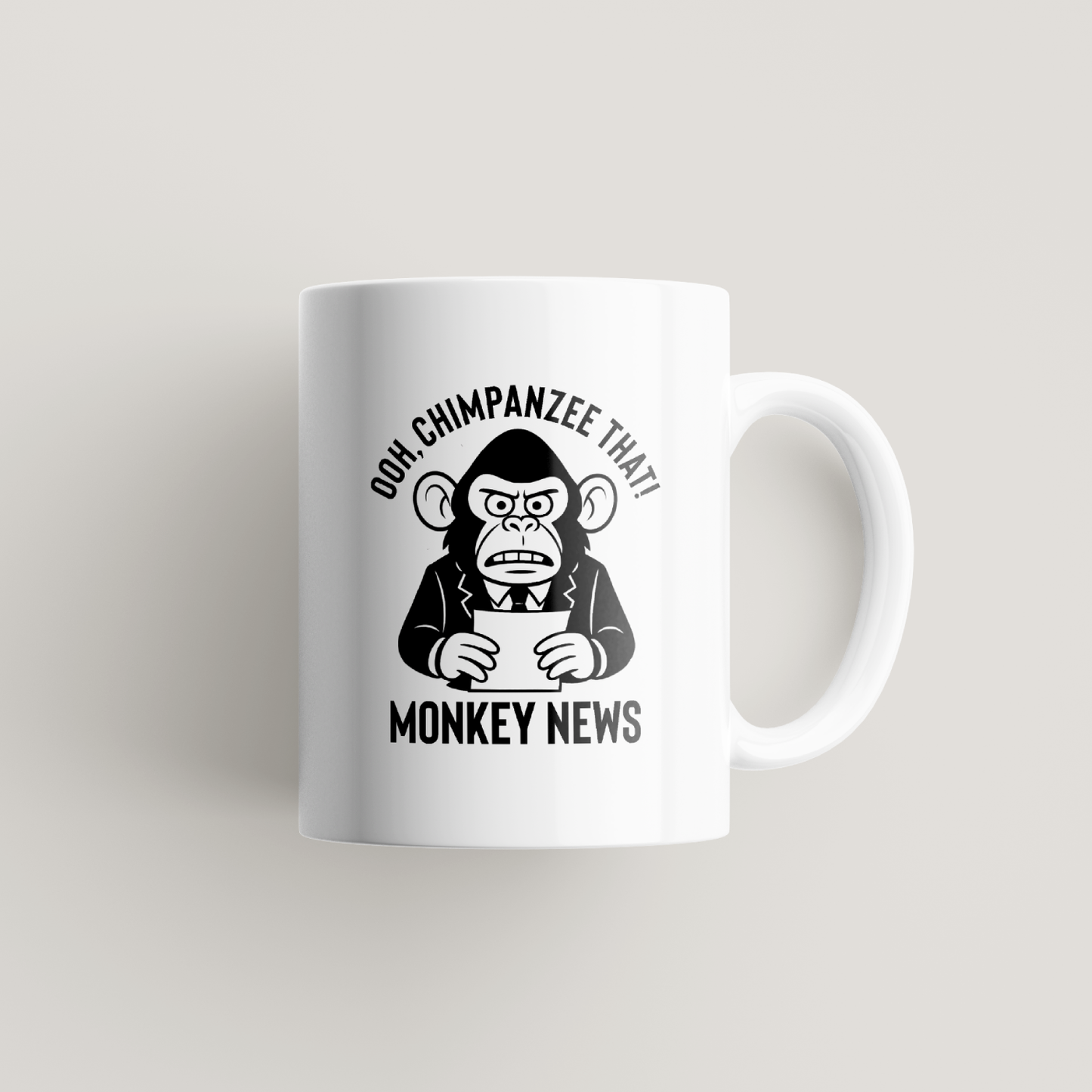 XFM Monkey News Mug