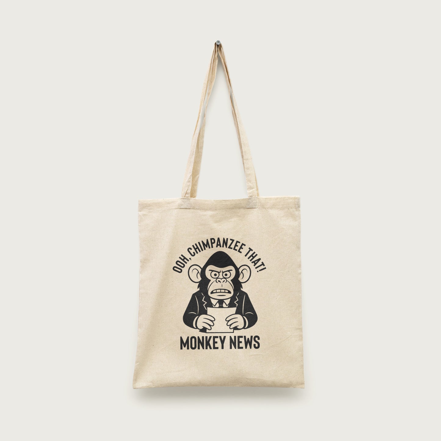 XFM Monkey News Tote Bag
