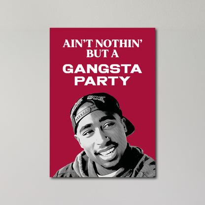 2Pac Birthday Card