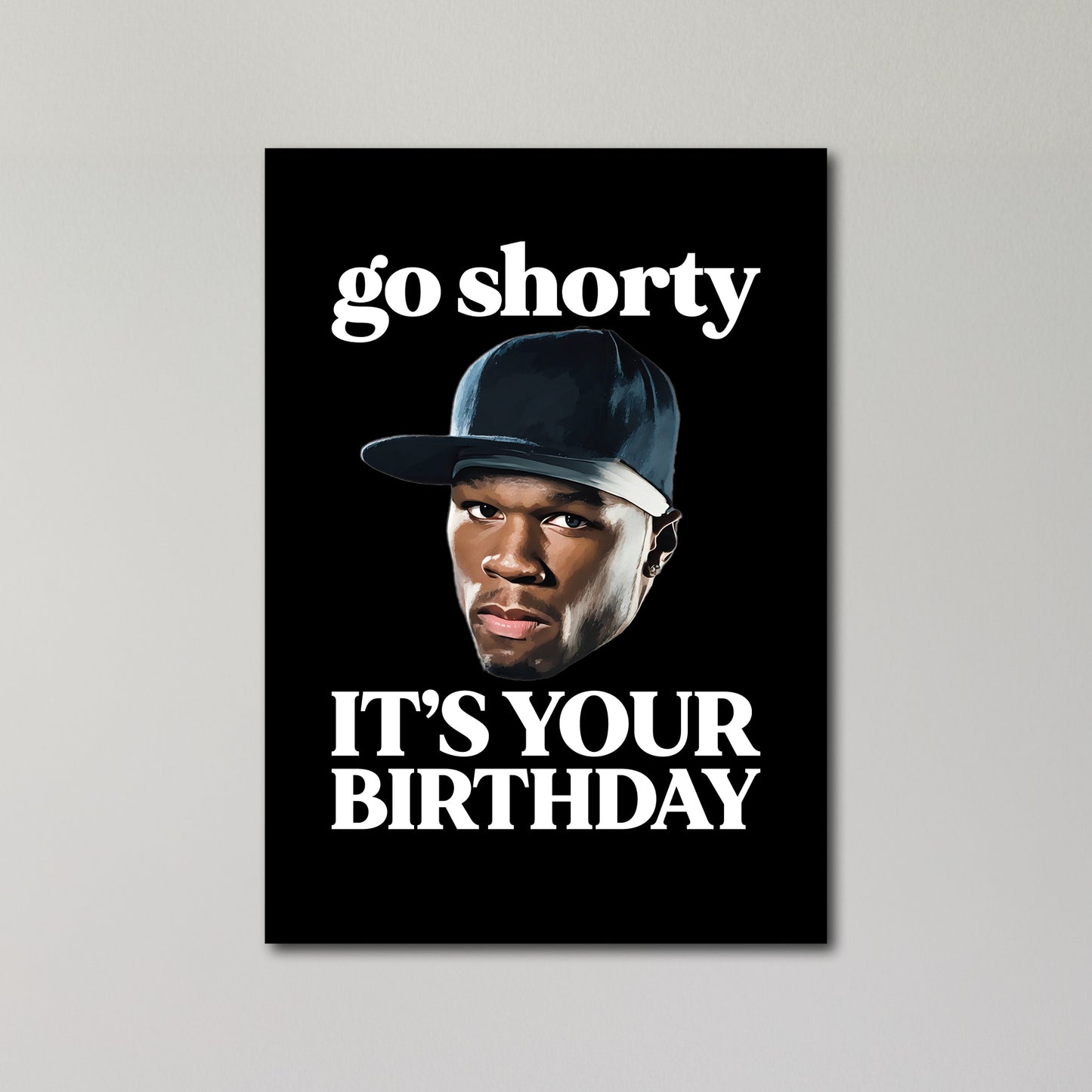50 Cent Birthday Card