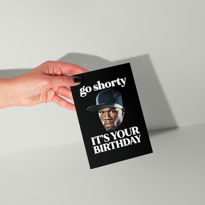 50 Cent Birthday Card