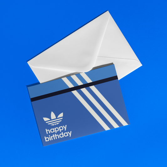 Adidas Birthday Card