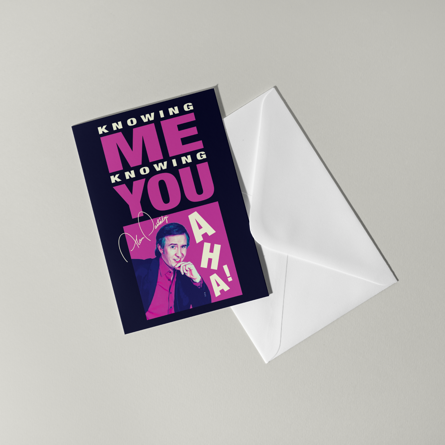 Alan Partridge Greeting Card