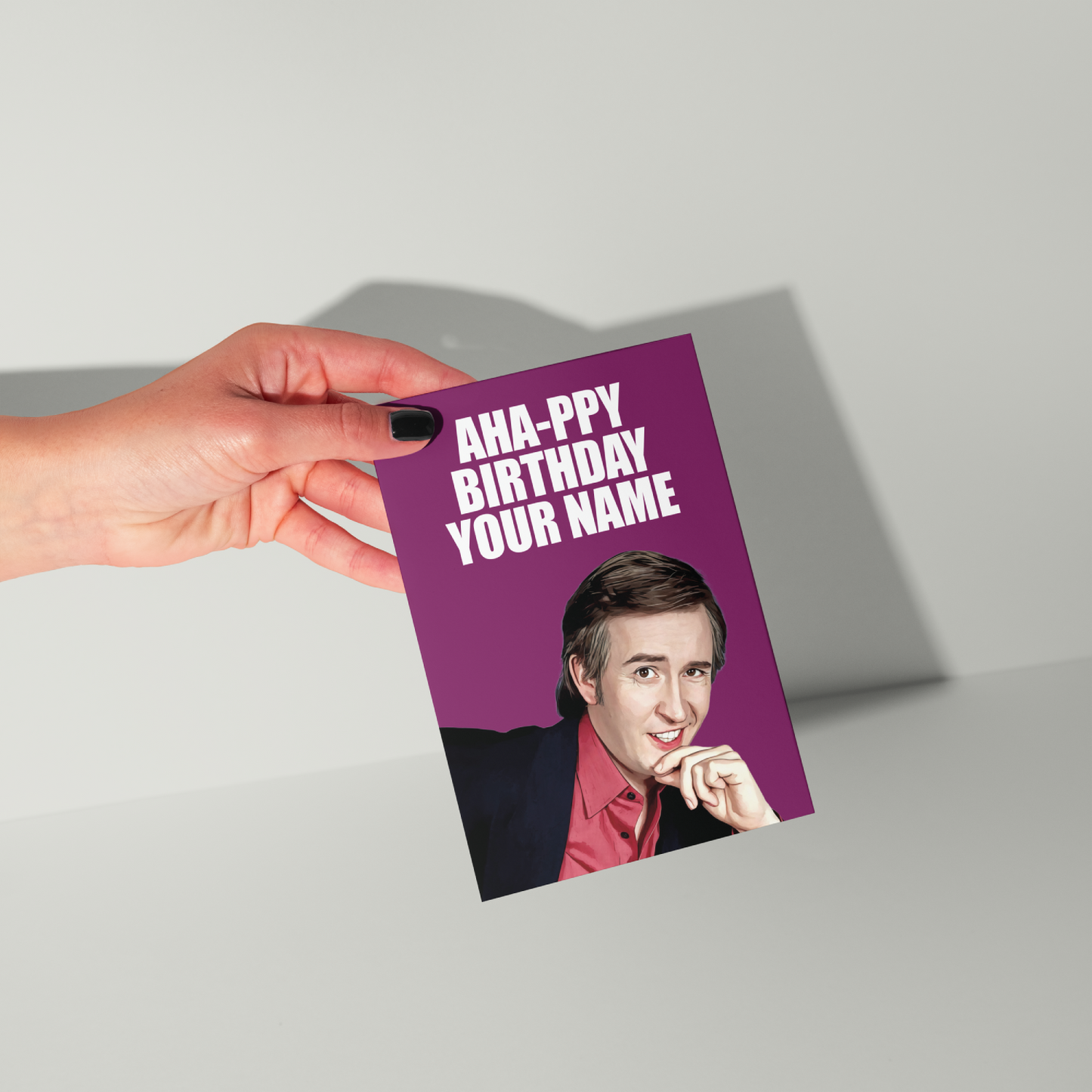 Alan Partridge Personalised Birthday Card