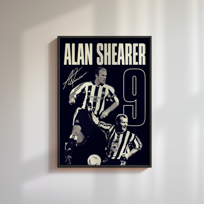 Alan Shearer Poster UK