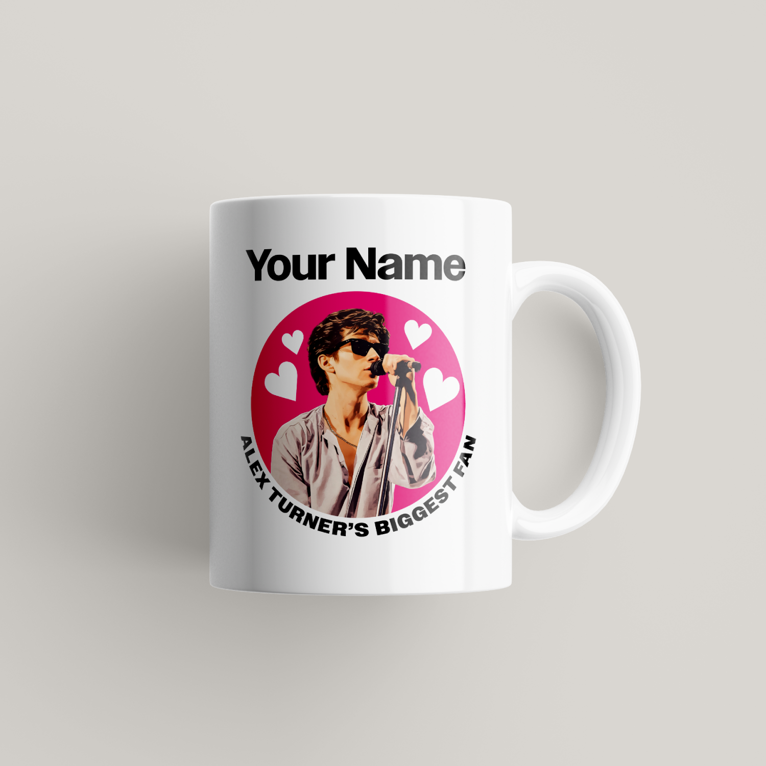 Alex Turner Personalised Mug UK